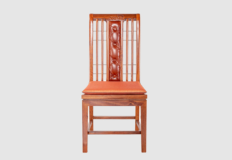 东英镇芙蓉榭中式实木餐椅效果图